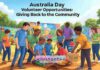 Australia Day Volunteer Opportunities: Giving Back to the Community Australia Day Volunteer Opportunities: Giving Back to the Community
