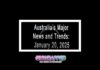 Australia’s Major News and Trends: January 20, 2025 Australia’s Major News and Trends: January 20, 2025