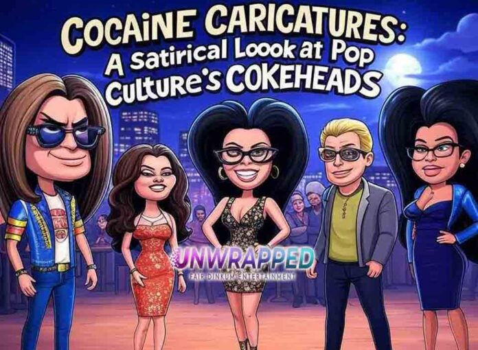 Cocaine Caricatures: A Satirical Look at Pop Culture's Cokeheads