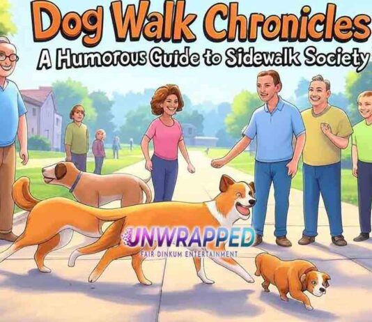 Dog Walk Chronicles: A Humorous Guide to Sidewalk Society
