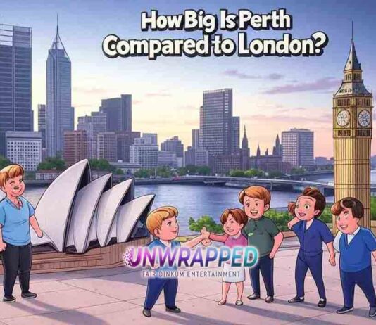How Big Is Perth Compared to London?