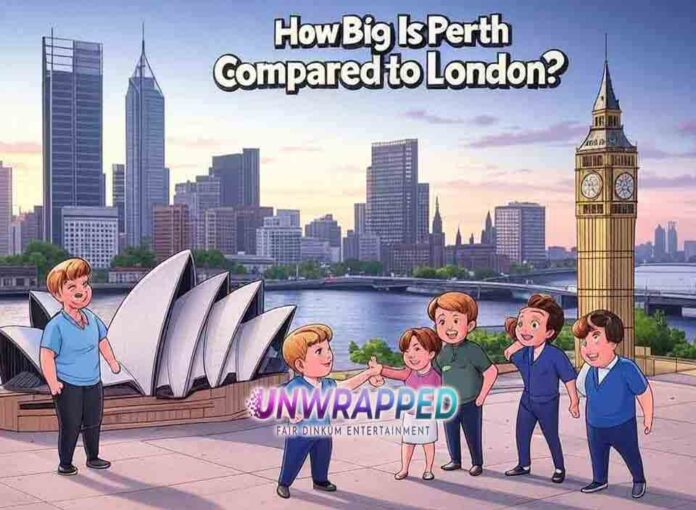 How Big Is Perth Compared to London?