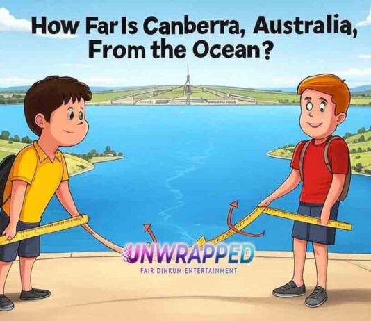How Far Is Canberra, Australia, From the Ocean?