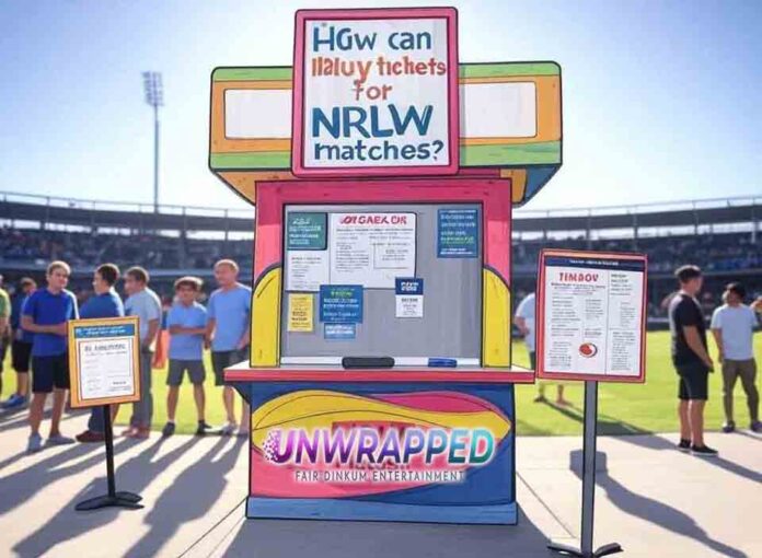 How can I buy tickets for NRLW matches How can I buy tickets for NRLW matches?