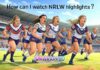 How does the NRLW draft system work?