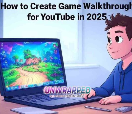 How to Create Game Walkthroughs for YouTube in 2025