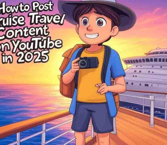 How to Post Cruise Travel Content on YouTube in 2025