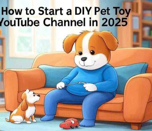 How to Start a DIY Pet Toy YouTube Channel in 2025