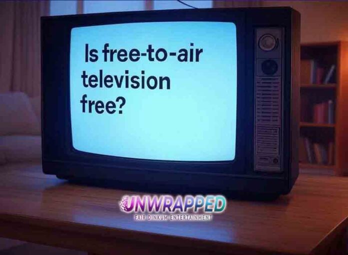 Is free-to-air television free?