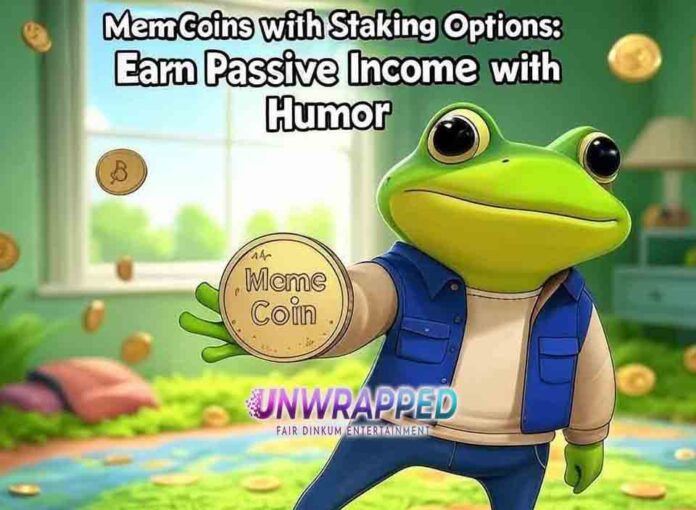 Meme Coins with Staking Options in 2025: Earn Passive Income with Humor