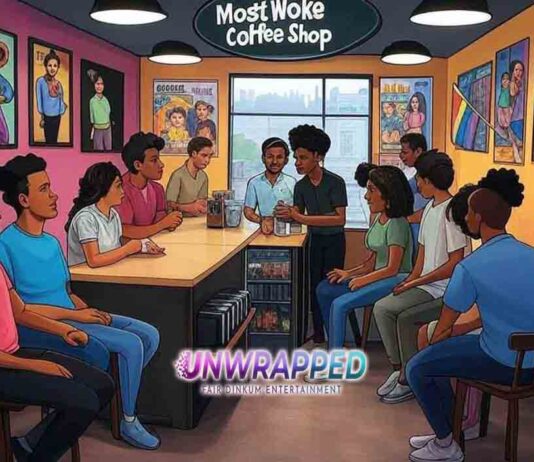 Most Woke Coffee Shop: Sip and Signal Your Virtue