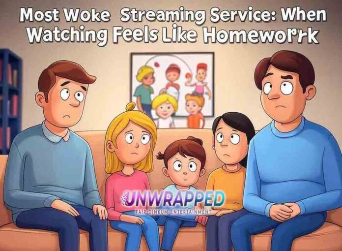 Most Woke Streaming Service: When Watching Feels Like Homework