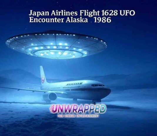 The Japan Airlines Flight 1628 UFO Encounter Alaska 1986