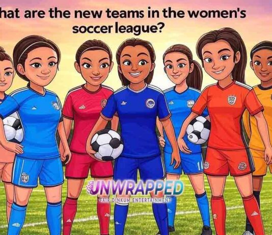 What are the new teams in the women's soccer league?