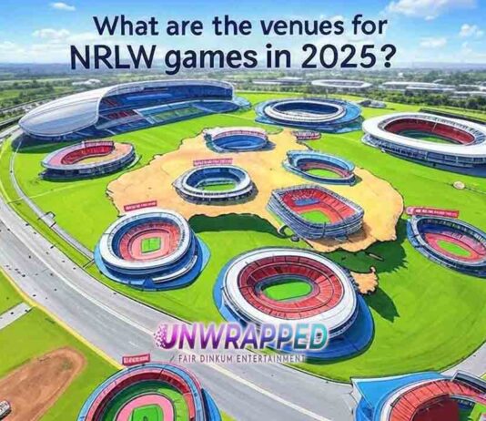 What are the venues for NRLW games in 2025?
