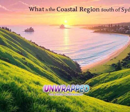 What is the Coastal Region South of Sydney?