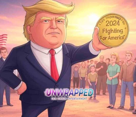 What is the Trump 2024 'Fighting For America' Gold Coin?