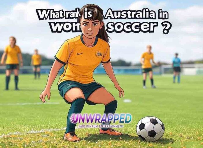 What rank is Australia in women's soccer?