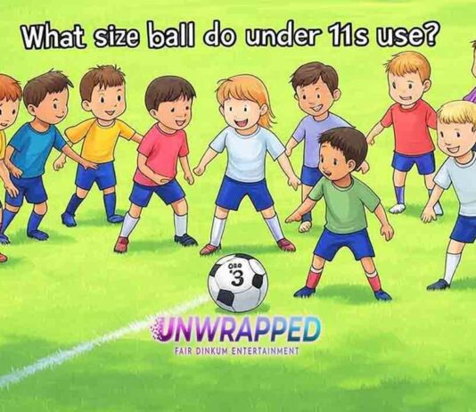 What size ball do under 11s use?