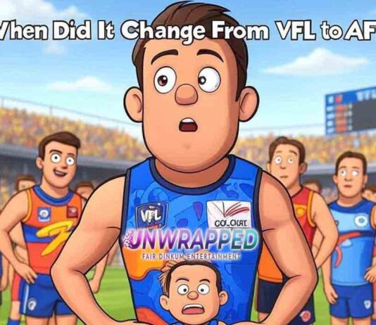 When Did It Change From VFL to AFL?