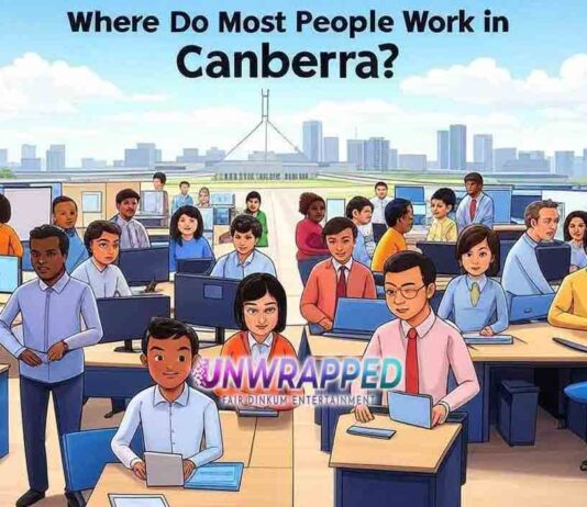 Where Do Most People Work in Canberra?