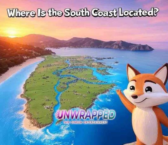Where Is the South Coast Located?