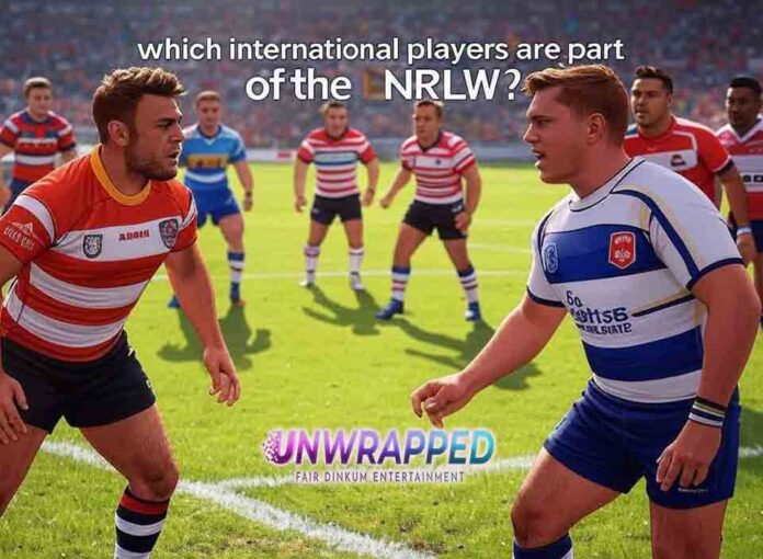 Which international players are part of the NRLW Which international players are part of the NRLW?