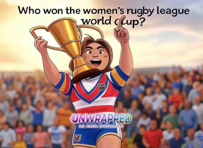 Who won the womens rugby league world cup Who won the women's rugby league world cup?