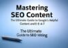 Mastering SEO Content 2025: The Ultimate Guide to Google's Helpful Content and E-E-A-T