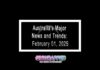 Australia’s Major News and Trends: February 01, 2025 Australia’s Major News and Trends: February 01, 2025