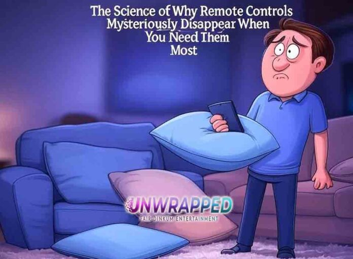 The Science of Why Remote Controls Mysteriously Disappear When You Need Them Most The Science of Why Remote Controls Mysteriously Disappear When You Need Them Most