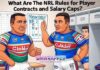 What Are The NRL Rules for Player Contracts and Salary Caps? What are the NRL rules for player contracts and salary caps?