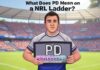 What Does PD Mean on a NRL Ladder? What Does PD Mean on a NRL Ladder?