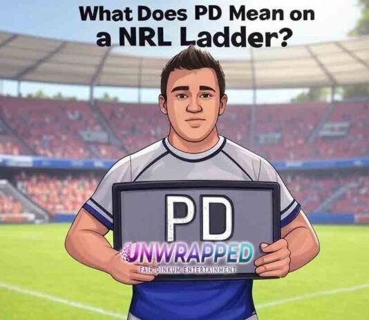 What Does PD Mean on a NRL Ladder?