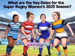 What are the Key Dates for the Super Rugby Women's 2025 Season?
