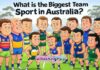 What is the Biggest Team Sport in Australia? What is the Biggest Team Sport in Australia?