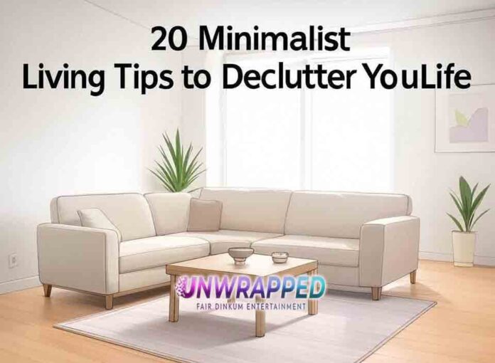 20 Minimalist Living Tips to Declutter Your Life 20 Minimalist Living Tips to Declutter Your Life