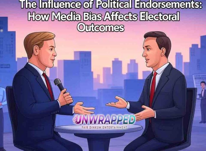 The Influence of Political Endorsements: How Media Bias Affects Electoral Outcomes