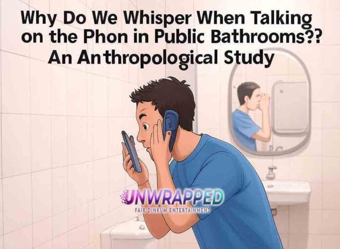 Why Do We Whisper When Talking on the Phone in Public Bathrooms An Anthropological Study Why Do We Whisper When Talking on the Phone in Public Bathrooms? An Anthropological Study