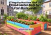 10 Things You Must Know About DIY Raised Garden Beds for Urban Backyards 10 Things You Must Know About DIY Raised Garden Beds for Urban Backyards
