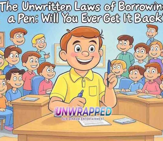 The Unwritten Laws of Borrowing a Pen: Will You Ever Get It Back?
