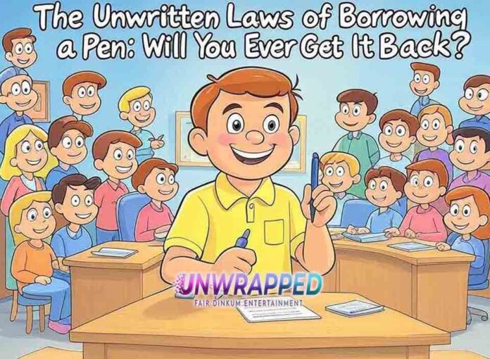 The Unwritten Laws of Borrowing a Pen Will You Ever Get It Back The Unwritten Laws of Borrowing a Pen: Will You Ever Get It Back?