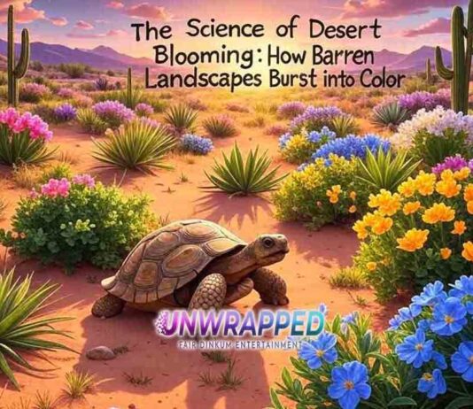The Science of Desert Blooming: How Barren Landscapes Burst into Color