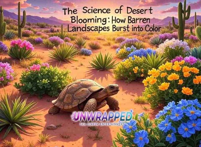 The Science of Desert Blooming: How Barren Landscapes Burst into Color