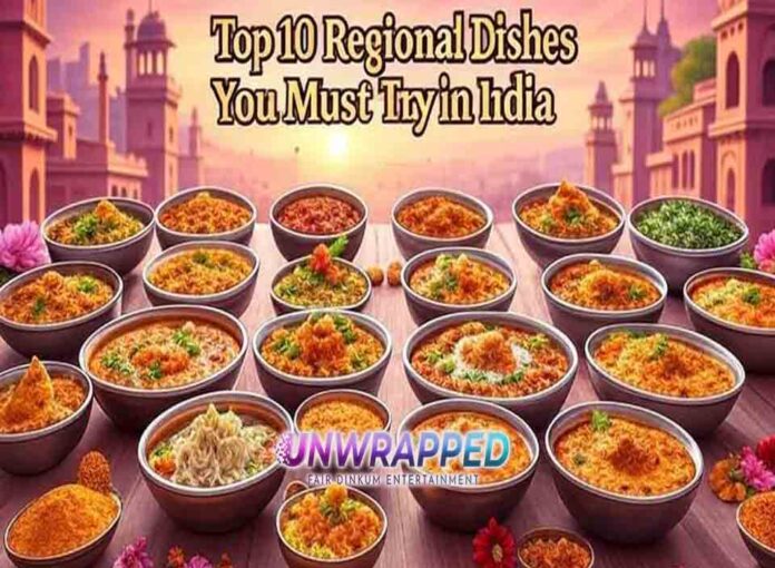Top 10 Regional Dishes You Must Try in India