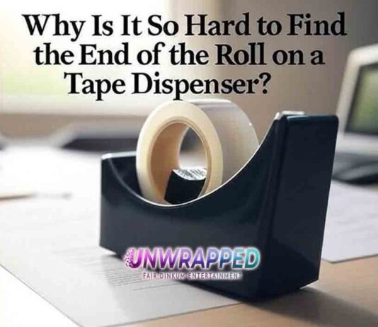 Why Is It So Hard to Find the End of the Roll on a Tape Dispenser? A Scientific Inquiry Why Is It So Hard to Find the End of the Roll on a Tape Dispenser? A Scientific Inquiry