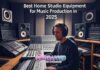 Best Home Studio Equipment for Music Production in 2025 Best Home Studio Equipment for Music Production in 2025