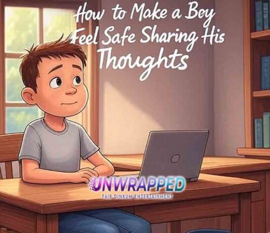 How to Make a Boy Feel Safe Sharing His Thoughts