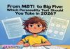 From MBTI to Big Five: Which Personality Test Should You Take in 2026? From MBTI to Big Five: Which Personality Test Should You Take in 2026?
