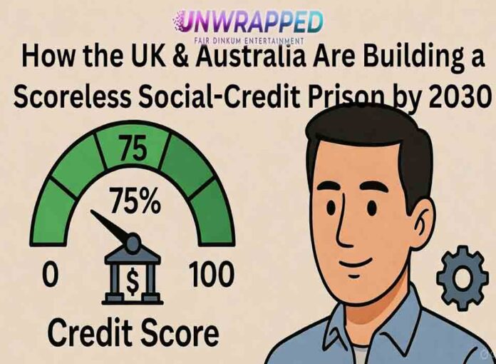 How the UK & Australia Are Building a Scoreless Social-Credit Prison by 2030
